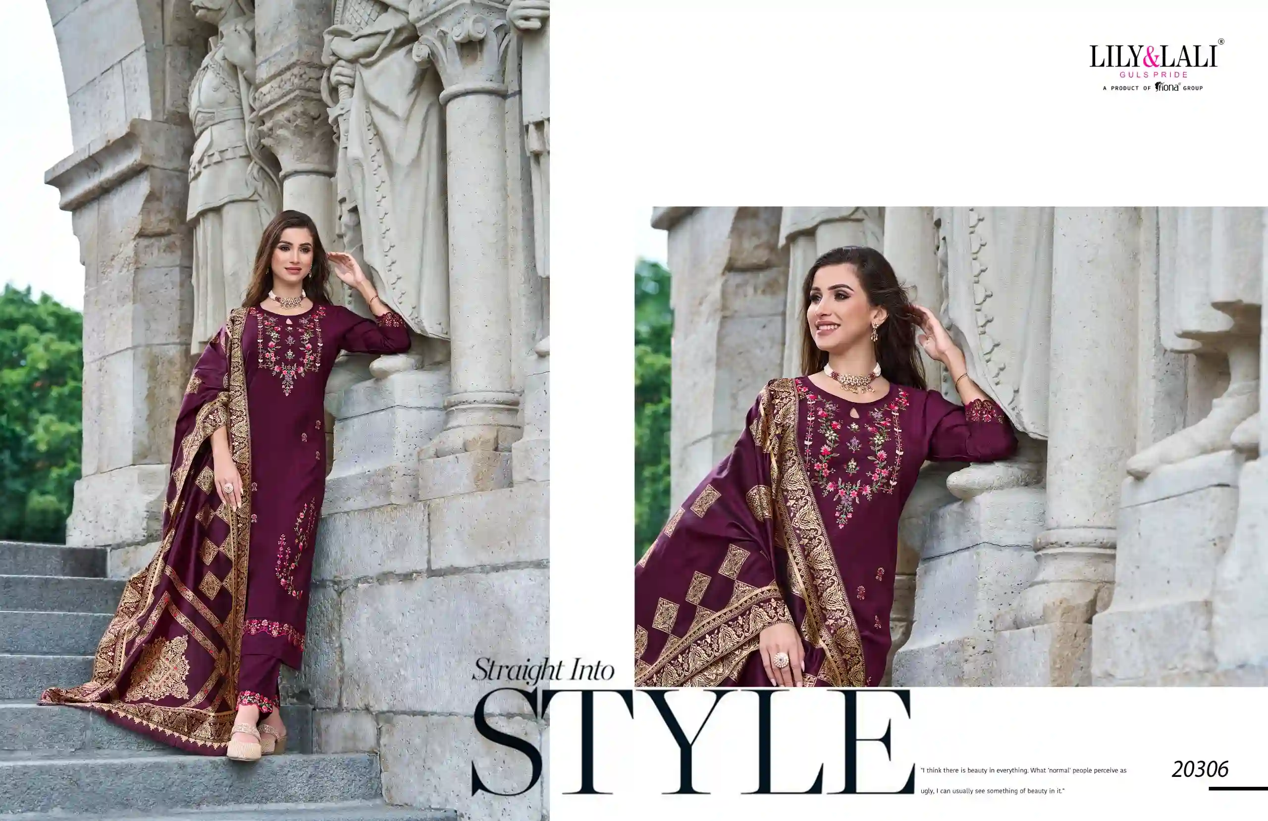 Lily & Lali Hasmeena Vol-3 Viscous Wholesale Fancy Readymade Salwar Suit Catalog — Wholesale Readymade Suit, Lily & Lali wholesale from Surat - Gallery Image 2
